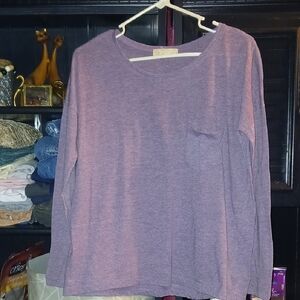 Forever 21 Purple Long Sleeve Tee
